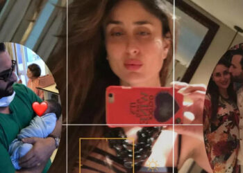 Kareena Kapoor Khan drops unseen pregnancy pics as she joins 2016 trend, Saif Ali Khan holds newborn Taimur,: 2016ના ટ્રેન્ડમાં જોડાઈને કરીના કપૂર ખાનની અદ્રશ્ય પ્રેગનન્સી ફોટો, સૈફ અલી ખાને નવજાત તૈમુરને હાથમાં લીધો હતો