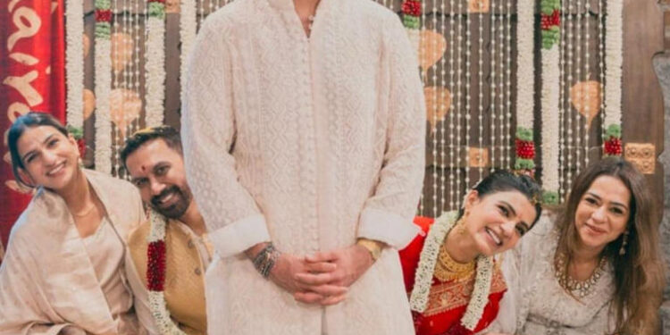 Samantha shares sweet, unseen moment from Coimbatore wedding with Raj Nidimoru: સામન્થા રાજ નિદિમોરુ સાથે કોઈમ્બતુરના લગ્નની મીઠી ફોટો દ્વારા  શેર કરે છે
