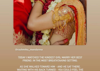 Vijay Deverakonda sat there waiting as Rashmika Mandanna walked toward him: Kalyani Priyadarshan on Virosh wedding: રશ્મિકા મંદન્ના તેની તરફ ચાલતા જતા વિજય દેવેરાકોંડા ત્યાં રાહ જોઈને બેઠા હતા: વિરોશ લગ્ન પર કલ્યાણી પ્રિયદર્શન