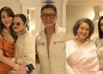 Rekha, Sushmita Sen, Manisha Koirala at Farah Khan Ali’s starry store launch: ફરાહ ખાન અલીના સ્ટારી સ્ટોરના લોન્ચ પ્રસંગે રેખા, સુષ્મિતા સેન, મનીષા કોઈરાલાની હાજરી