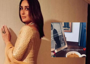 Kareena Kapoor’s cappuccino corner features a special tribute to her late father-in-law Mansoor Ali Khan Pataudi: કરીના કપૂરના કેપુચીનો કોર્નરમાં તેમના સ્વર્ગસ્થ સસરા મન્સૂર અલી ખાન પટૌડીને ખાસ શ્રદ્ધાંજલિ  અપાઈ