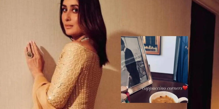 Kareena Kapoor’s cappuccino corner features a special tribute to her late father-in-law Mansoor Ali Khan Pataudi: કરીના કપૂરના કેપુચીનો કોર્નરમાં તેમના સ્વર્ગસ્થ સસરા મન્સૂર અલી ખાન પટૌડીને ખાસ શ્રદ્ધાંજલિ  અપાઈ