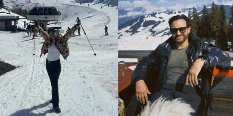 Kareena Kapoor shares family vacation moments with Saif Ali Khan, Taimur and Jeh in March: Started with snow, ended with snacks: સ્નો સાથે સ્ટાર્ટ, બ્રેકફાસ્ટ સાથે અંત, કરિનાએ સૈફ અલી ખાન, તૈમૂર અને જેહ સાથે ફેમિલી વેકેશનના ફોટો શેર કર્યા