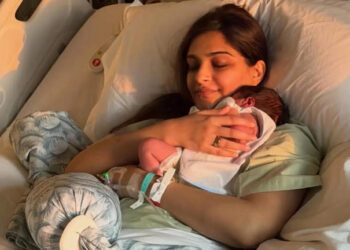 Sonam Kapoor shares newborn son’s first glimpse: Grateful beyond words: સોનમ કપૂરે ન્યુબોર્ન પુત્રની પહેલી ઝલક શેર કરી: શબ્દોમાં કહી શકાય નહીં એવો આભાર માન્યો