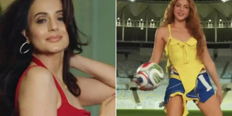 Ameesha Patel gushes over Shakira, says she looks ‘hotter than 25-year-olds’ at 49: અમીષા પટેલ શકીરાના વખાણ કરતાં કહ્યું કે તે 49 વર્ષની ઉંમરે ’25 વર્ષની ઉંમર કરતાં વધુ હોટ’ લાગે છે