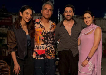 Sara Ali Khan shares adorable BTS moments from the sets of Pati Patni Aur Woh 2: સારા અલી ખાને પતી પત્નિ ઔર વો 2 ના સેટ પરથી  BTS પળો શેર કરી છે