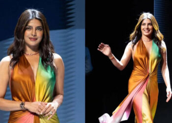Priyanka Chopra turns heads in a chic Rs 1.8 lakh satin halter dress at Cannes Lions 2026: કાન્સ લાયન્સ 2026માં પ્રિયંકા ચોપરાએ રૂ. 1.8 લાખના આકર્ષક સેટિન હોલ્ટર ડ્રેસમાં લોકોનું ધ્યાન ખેંચ્યું