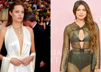 Have you heard? Priyanka Chopra confirms working with Angelina Jolie; fans react: શું તમે સાંભળ્યું? પ્રિયંકા ચોપરાએ એન્જેલિના જોલી સાથે કામ કરવાની પુષ્ટિ કરી; ફેન્સની પ્રતિક્રિયાઓ | ગ્લોબલ ગ્લેમરનો ડબલ ડોઝ