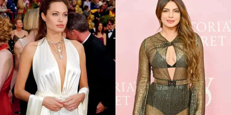Have you heard? Priyanka Chopra confirms working with Angelina Jolie; fans react: શું તમે સાંભળ્યું? પ્રિયંકા ચોપરાએ એન્જેલિના જોલી સાથે કામ કરવાની પુષ્ટિ કરી; ફેન્સની પ્રતિક્રિયાઓ | ગ્લોબલ ગ્લેમરનો ડબલ ડોઝ