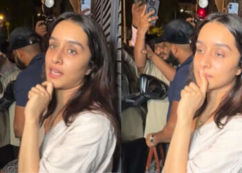 Shraddha Kapoor visibly annoyed as paparazzi swarm her during Mumbai outing, heard saying ‘aap logon ko thoda peeche jana padega:શ્રદ્ધા કપૂર મુંબઈમાં પાપારાઝીથી પરેશાન થઈ, કહ્યું- ‘આપ લોગોં કો થોડા પીછે જાના પડેગા…’