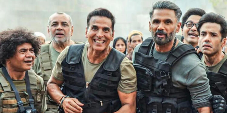 Welcome to the jungle BO collection day 2: Akshay Kumar’s movie sees 31 pc jump, nears Rs 60 cr globally: વેલકમ ટુ ધ જંગલ, બોક્સ ઓફિસ ડે 2, અક્ષય કુમારની ફિલ્મની કમાણીમાં 31%નો ઉછાળો, વૈશ્વિક સ્તરે ₹60 કરોડની નજીક