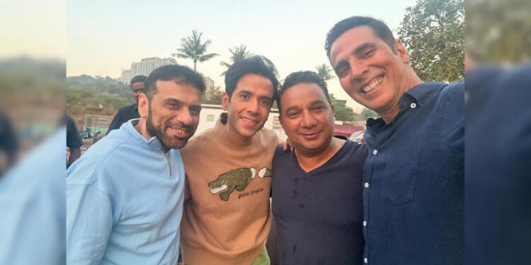 Tusshar Kapoor reacts to 50 vanity vans on Welcome to the Jungle set: “Is it justified?: તુષાર કપૂરની ‘વેલકમ ટુ ધ જંગલ’ના સેટ પર 50 વેનિટી વેન પર પ્રતિક્રિયા: શું આ વ્યાજબી છે?