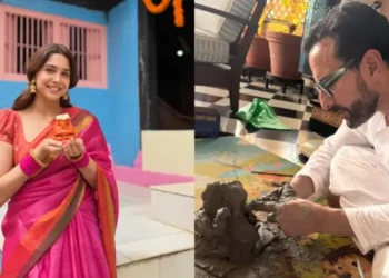 Ganesh Chaturthi 2026: Vidyut Jammwal plays damru and Saif Ali Khan makes Ganpati idol; see Bollywood celebrations: ગણેશ ચતુર્થી 2026: વિદ્યુત જામવાલે ડમરુ વગાડ્યું અને સૈફ અલી ખાને બનાવી ગણપતિની મૂર્તિ; જુઓ બોલિવૂડની ઉજવણી