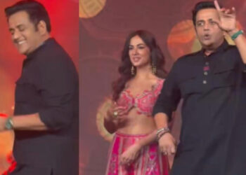 Ravi Kishan sets the stage on fire with his dance at Mirzapur: The movie album launch: ‘મિર્ઝાપુર: ધ મૂવી’ના આલ્બમ લૉન્ચ પર રવિ કિશને પોતાના ડાન્સથી સ્ટેજ ગજવ્યું