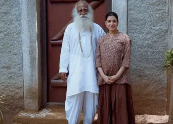Samantha visits Sadhguru’s Isha Foundation ahead of motherhood: માતૃત્વ પહેલાં સામંથાએ સદગુરૂના ઈશા ફાઉન્ડેશનની મુલાકાત લીધી