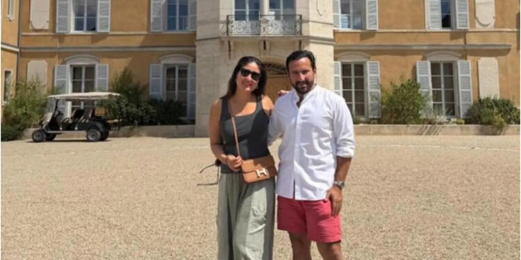 Saif shares Burgundy holiday: actor posts playful family pics; jokes he is ‘lost in the vines’: સૈફે બર્ગન્ડી વેકેશનની ઝાંખી કરાવી: અભિનેત્રીએ મસ્તીભર્યા પરિવારના ફોટા શેર કર્યા; મજાકમાં કહ્યું કે તે ‘દ્રાક્ષની વાડીઓમાં ખોવાઈ ગયા છે’